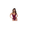 Body string en vinyle bordeaux 